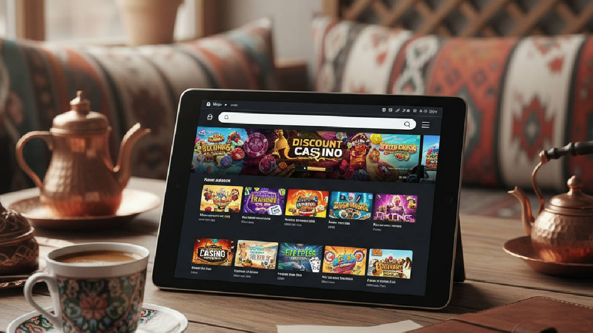 Discount Casino mobil platformuna güvenli erişim için güncel site arayüzü.