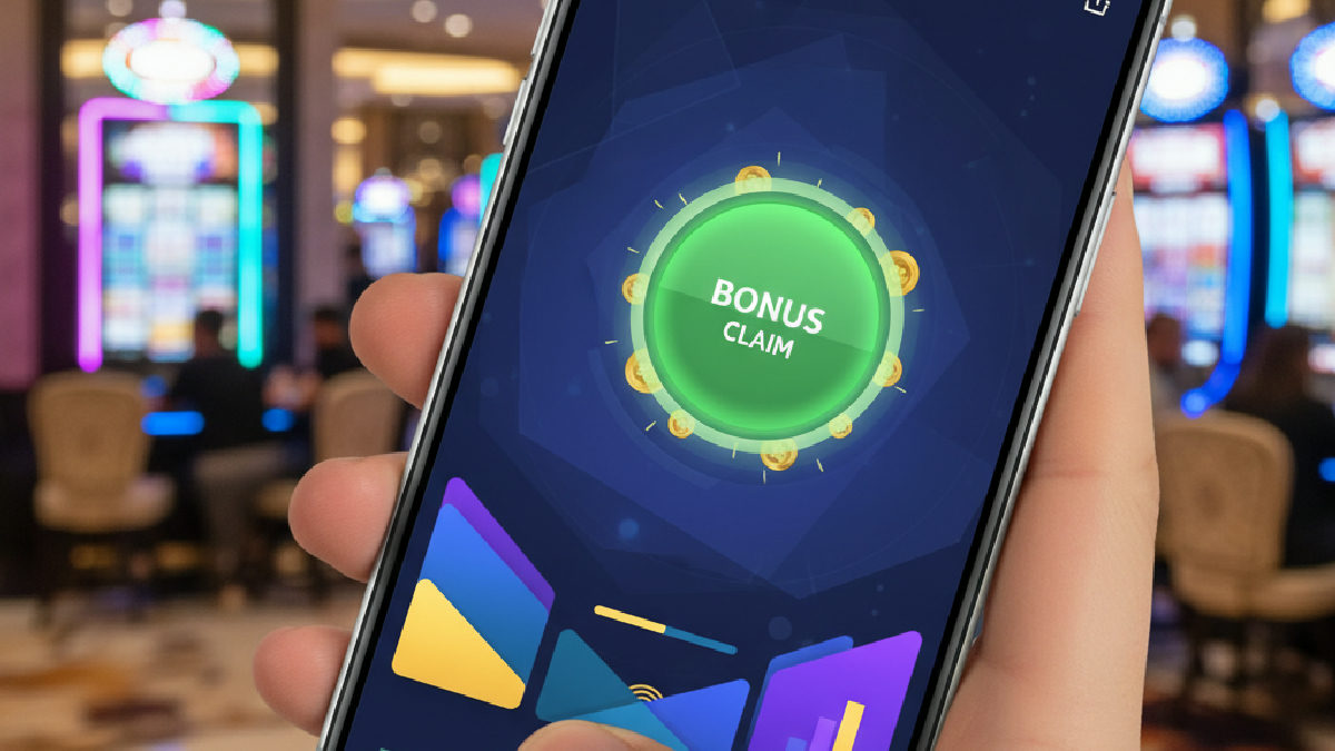 Mobil cihaz üzerinden Discount Casino bonuslarına kolayca erişim sağlama.